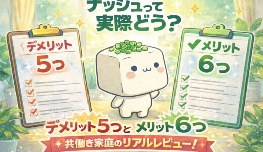 【正直レビュー】ナッシュのデメリット5つとメリット6つ｜共働き家庭の結論